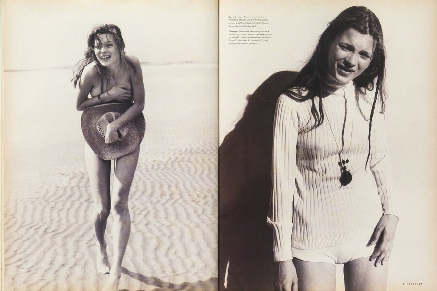Kate Moss Corinne Day The Face Magazine 1990