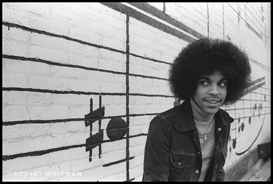Prince pre fame first shoot young 1977 Robert Whitman fashio