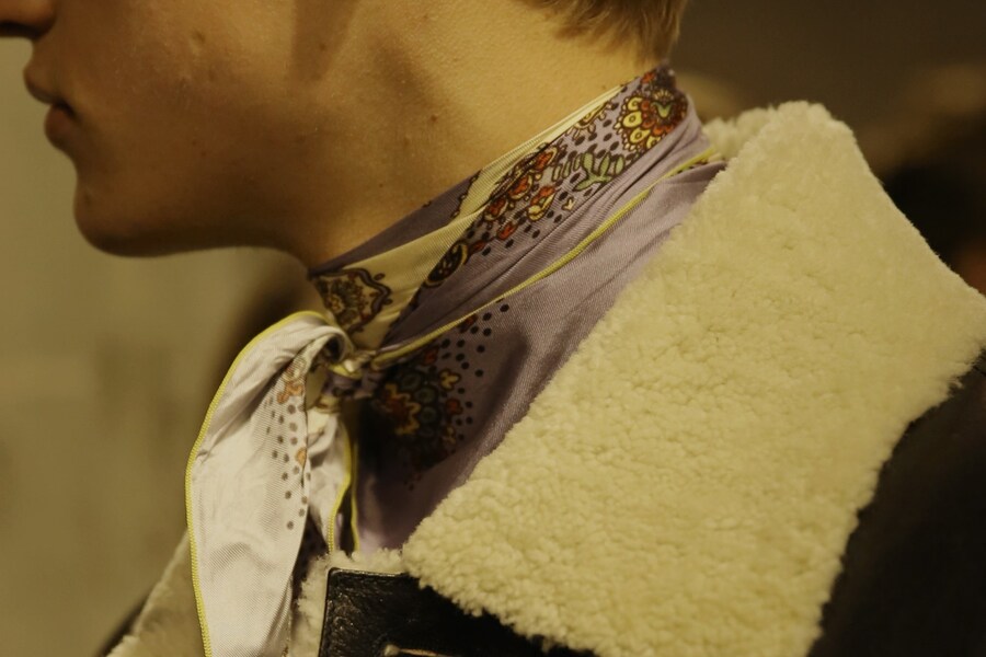 Dsquared2 A/W18 Fall 2018 backstage Milan men's fashion