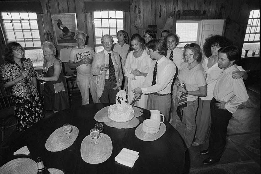 Vincent and Shelly CCut the Cake August 22 1977 Mo