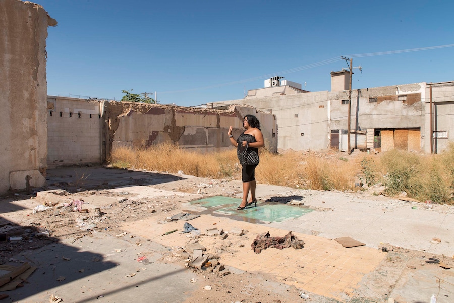 Teresa Margolles Pista de Baile de la discoteca Barbican An