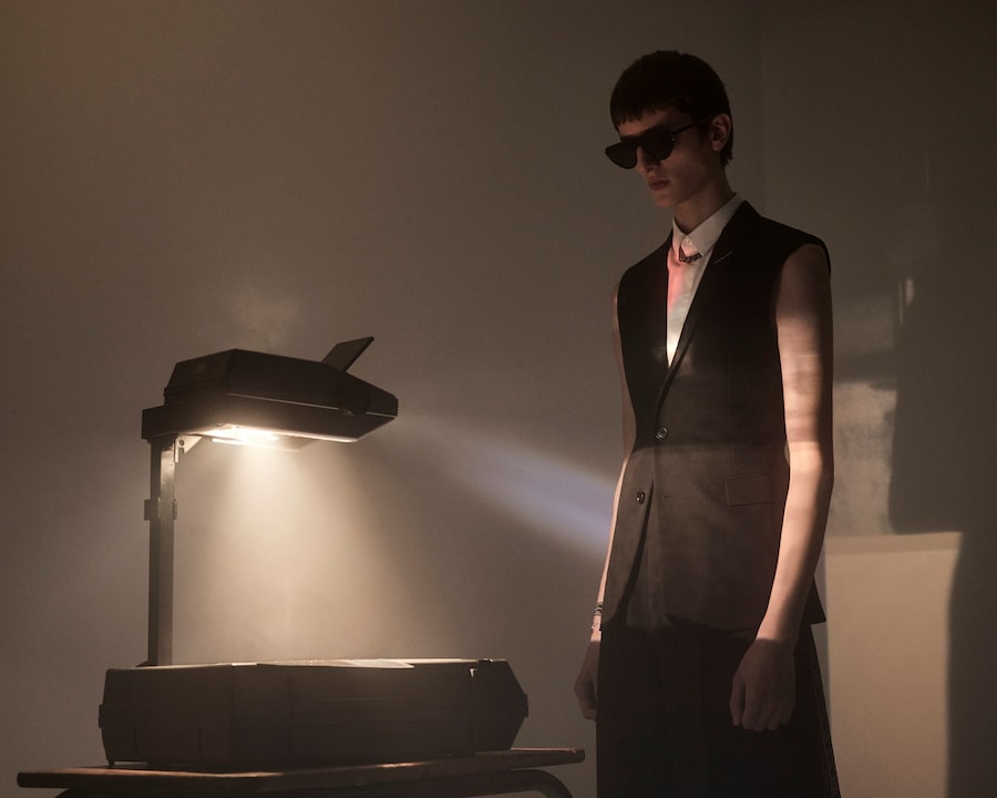 Dior Homme Kris Van Assche Another Man magazine Sejersen