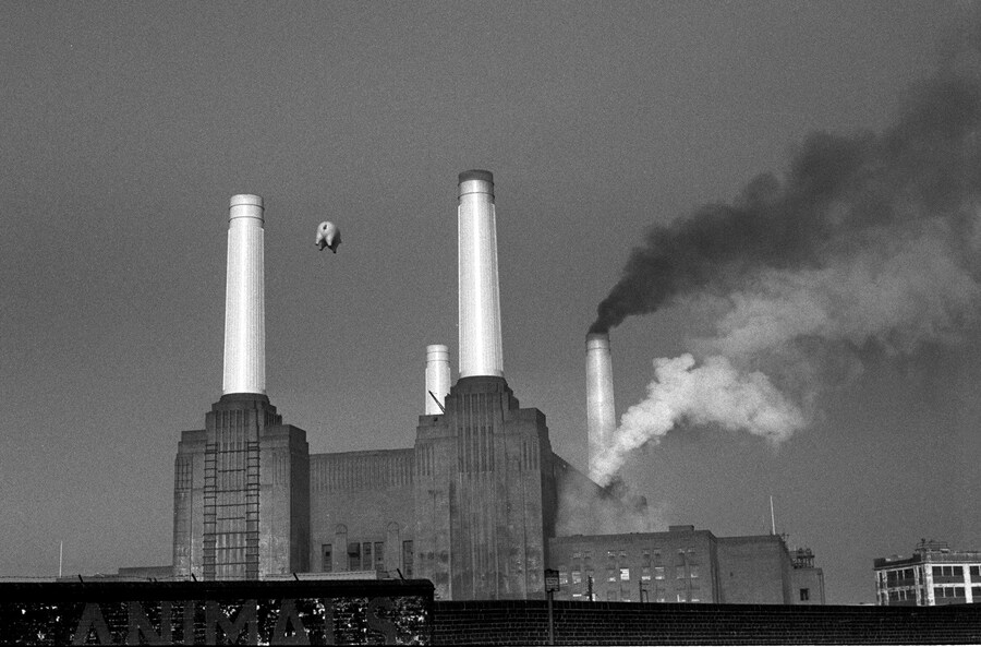 Pink Floyd at the Battersea Power Station, London 