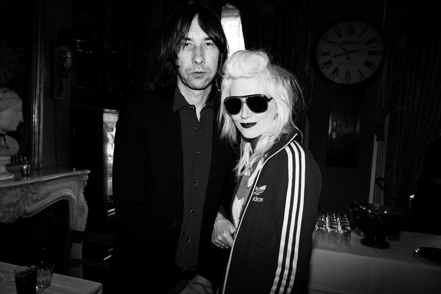 Bobby Gillespie and Pam Hogg