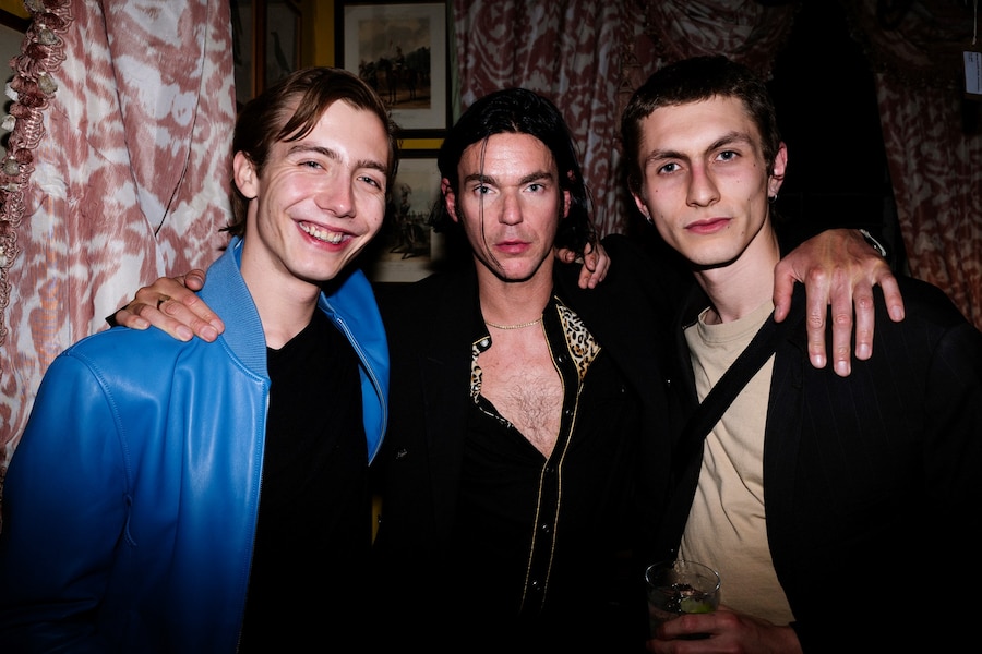 Paul Hameline, James Jeanette and Henry Kitcher