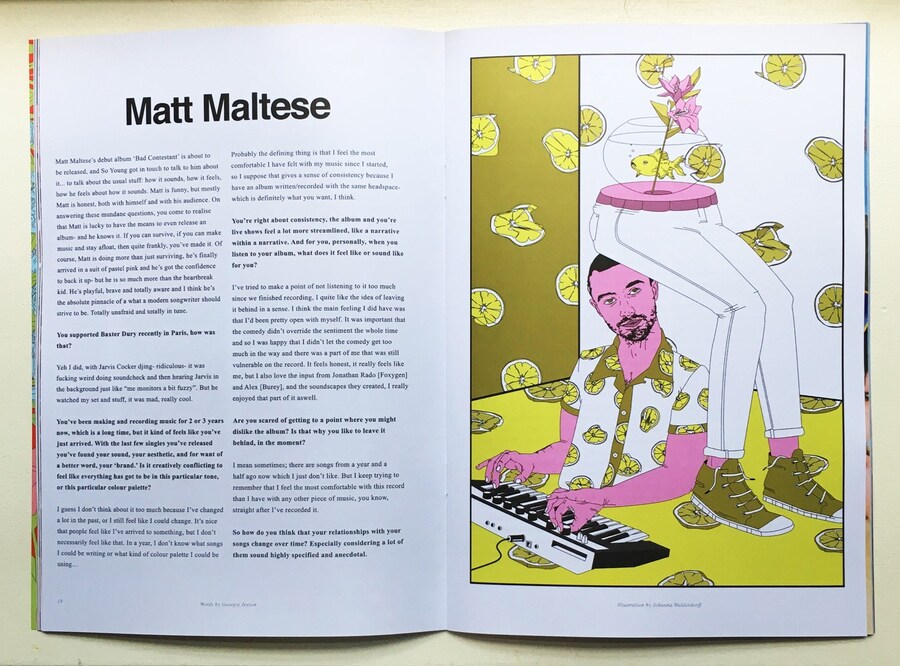 So Young magazine Sam Ford Josh Whettingsteel interview 2018