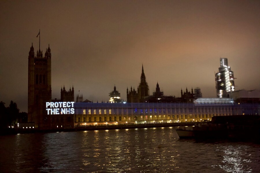 #AddressTheNation Houses of Parliament project slogans