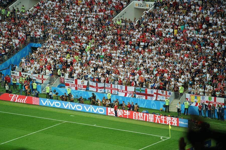England Croatia football World Cup semi-final 2018 Russia