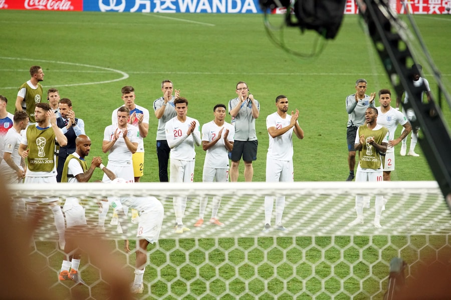 England Croatia football World Cup semi-final 2018 Russia