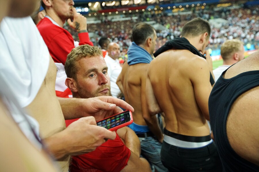 England Croatia football World Cup semi-final 2018 Russia