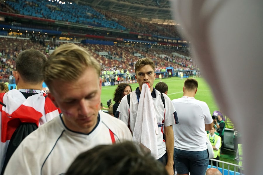 England Croatia football World Cup semi-final 2018 Russia