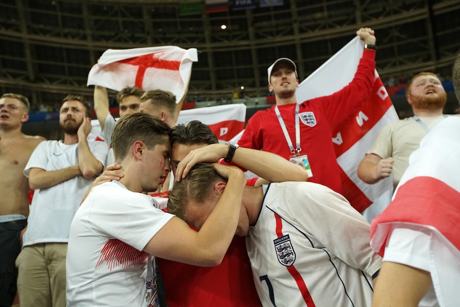 England Croatia football World Cup semi-final 2018 Russia