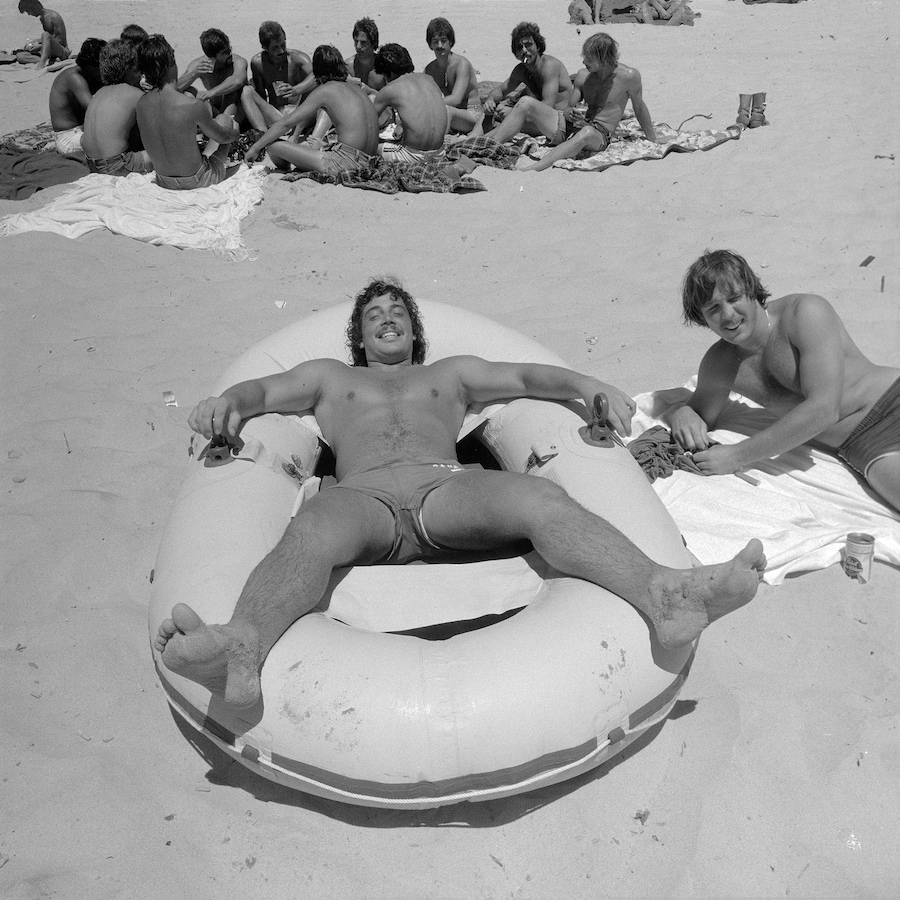 Fire Island New York Meryl Meisler 1970 gay men nudist beach