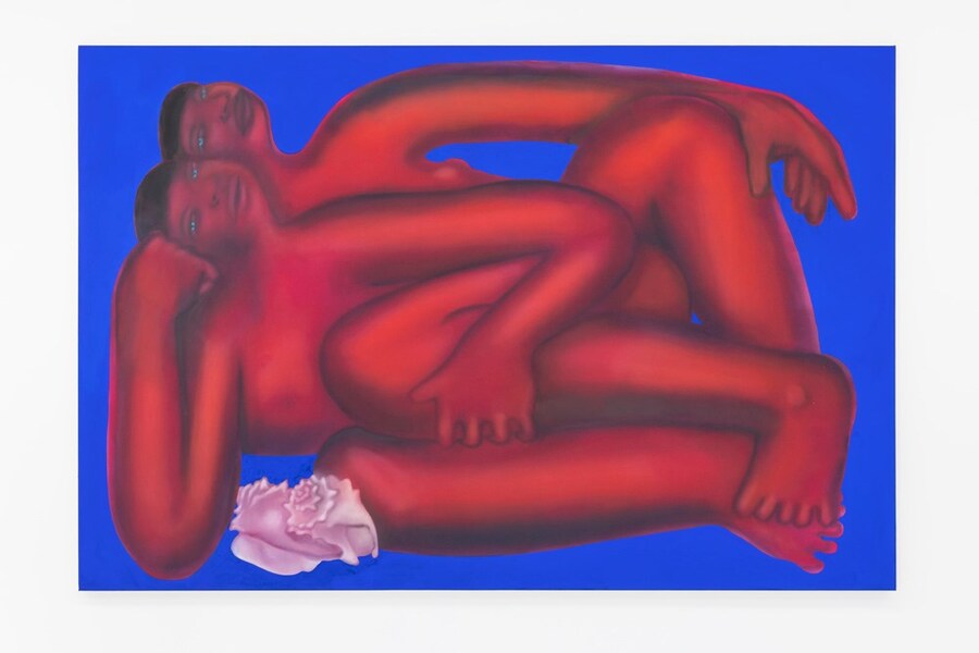 George Rouy art painter Four Lounging