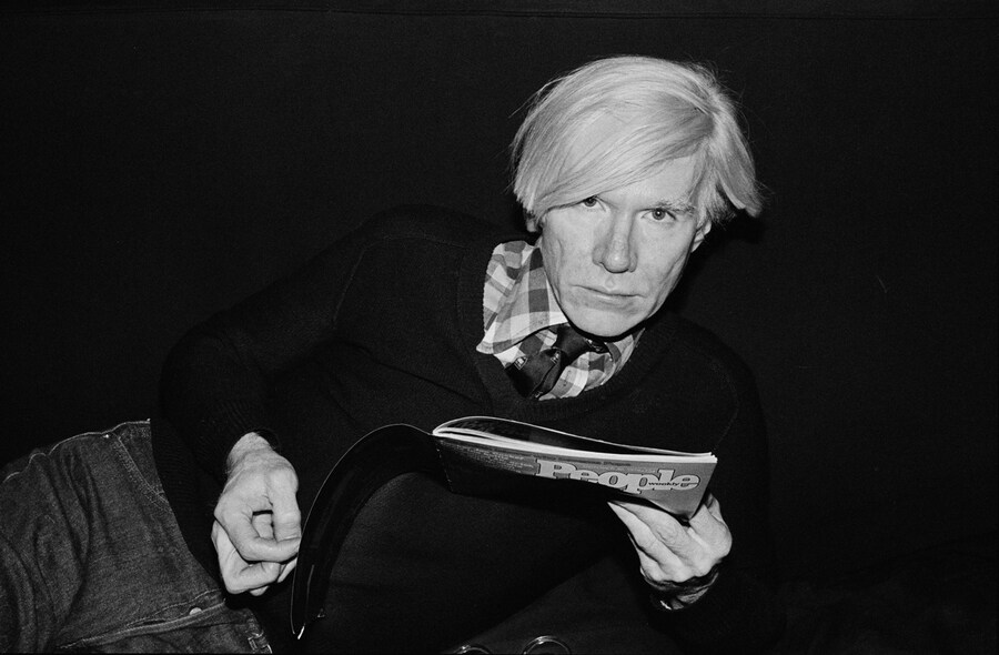 Andy Warhol young Marcia Resnick photography 1970s 70s