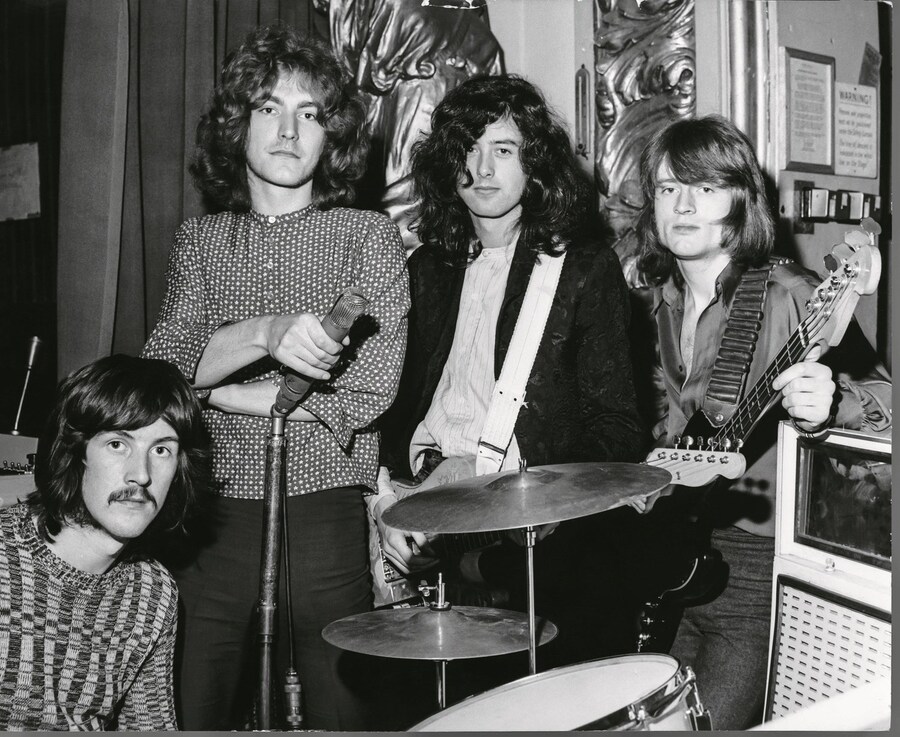 1969 Top Gear Jimmy Page Collection Reel Art Press