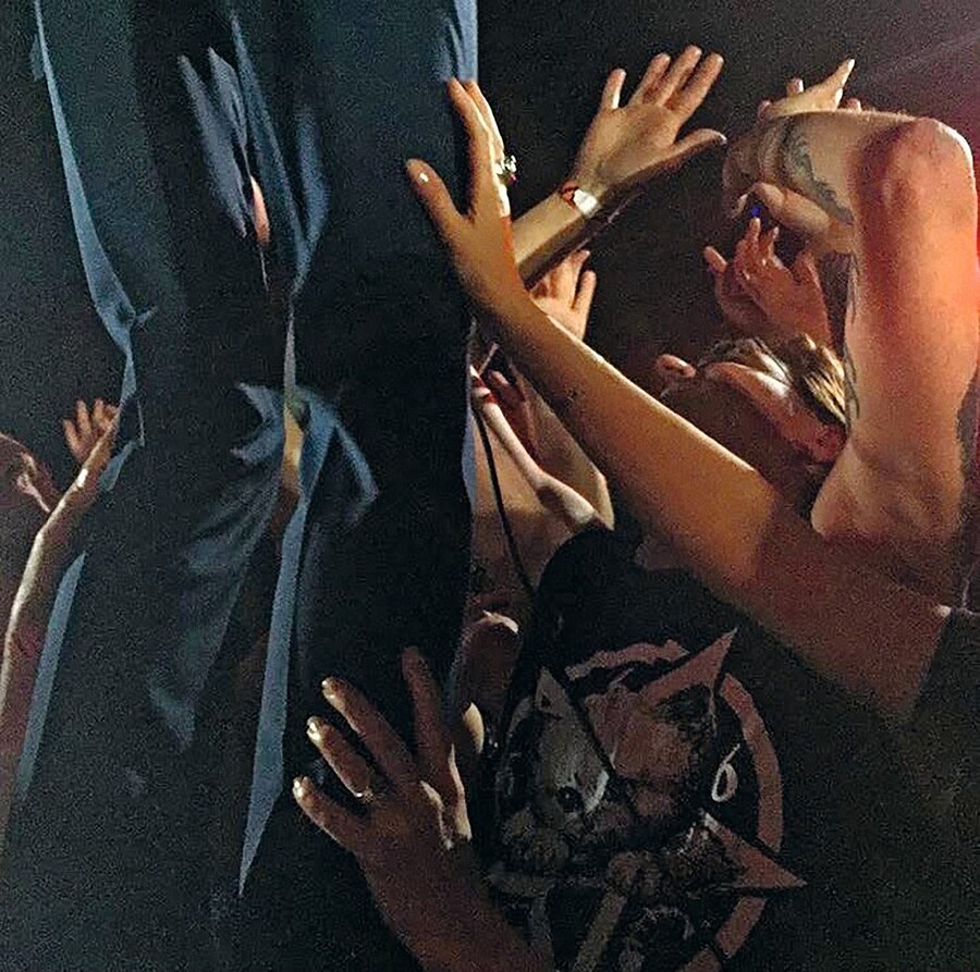 Nick Cave performing fan photos Another Man magazine 2018