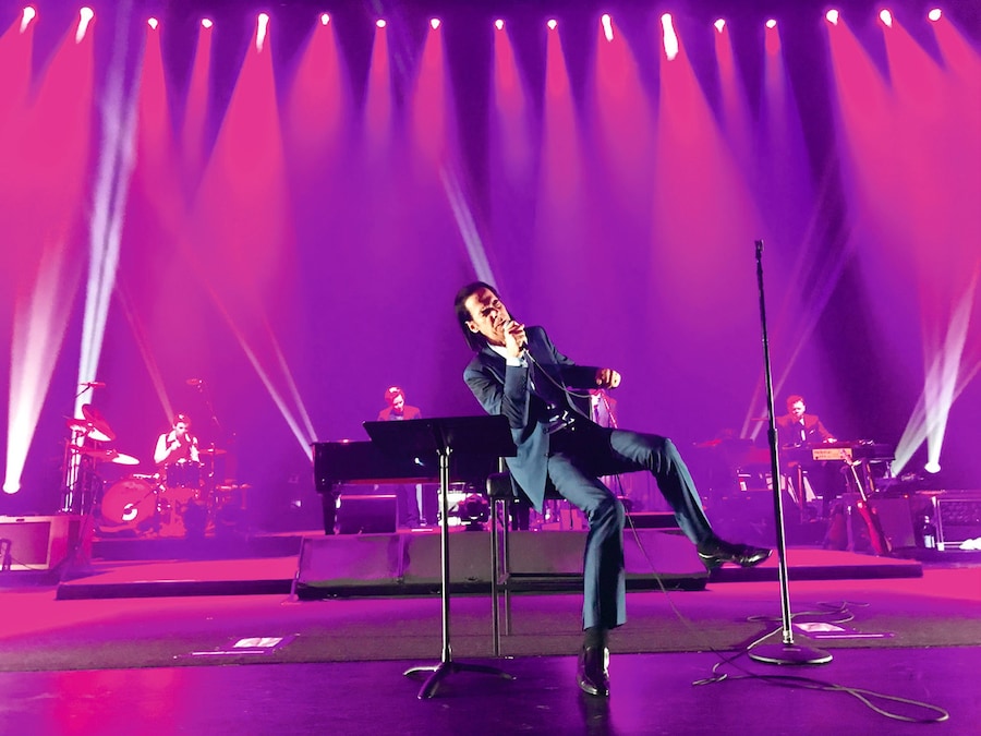 Nick Cave performing fan photos Another Man magazine 2018