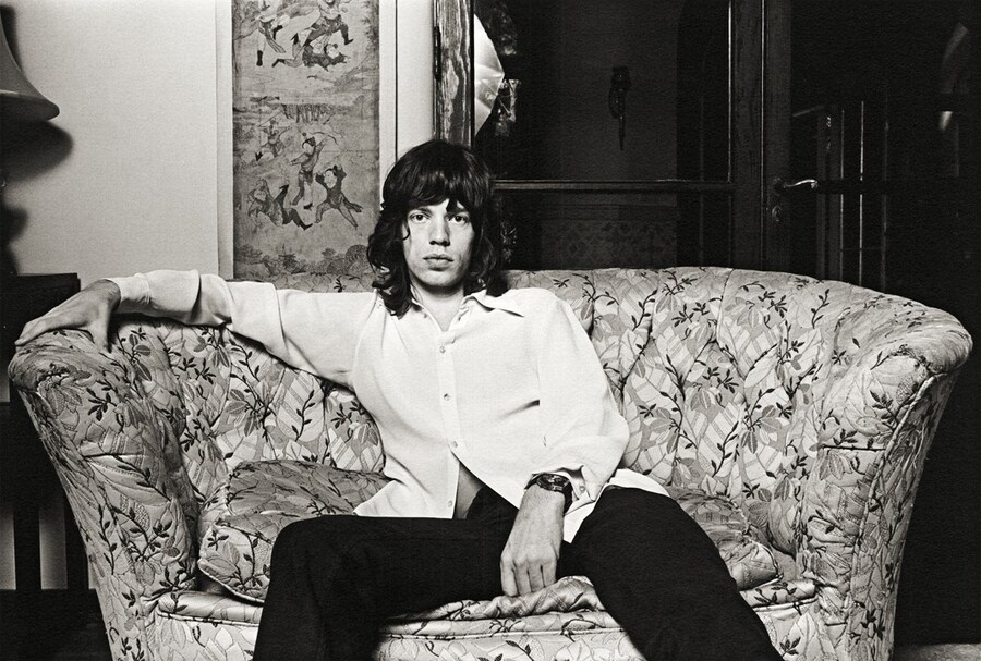 &#39;Mick Jagger&#39;, 1972, Norman Seeff