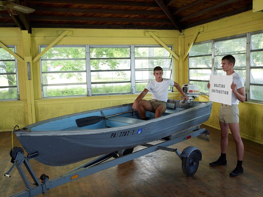 Luke Smalley Exercise at Home series all American man guy