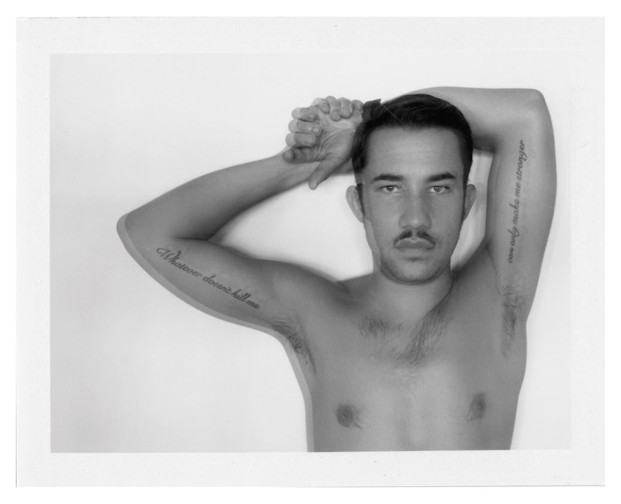 Ben Frederickson male nude photography Polaroid
