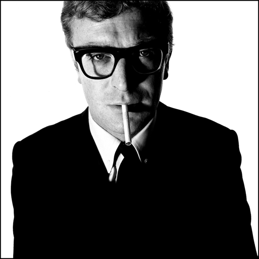 Michael Caine 1965 &#169; David Bailey. Courtesy Gagosi