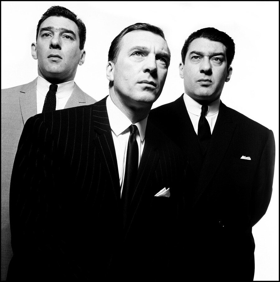 The Kray Brothers 1965 &#169; David Bailey