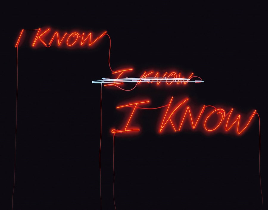 Lot 3, Tracey Emin, I know I Know I Know
