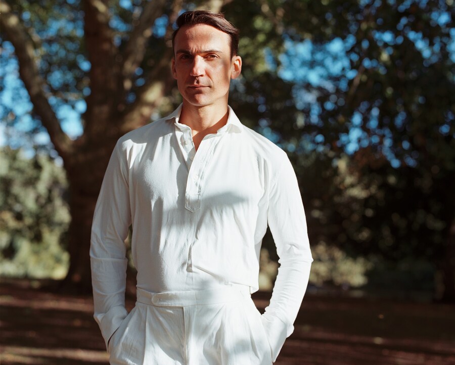 N.E. Blake &amp; Co Henry Lloyd-Hughes cricket whites 