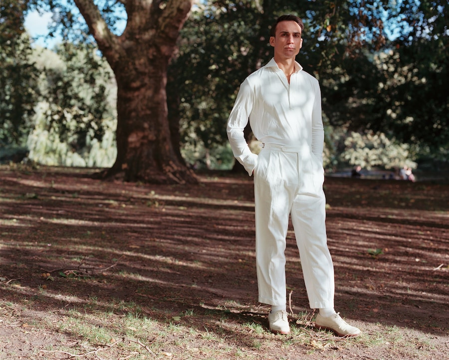 N.E. Blake &amp; Co Henry Lloyd-Hughes cricket whites 