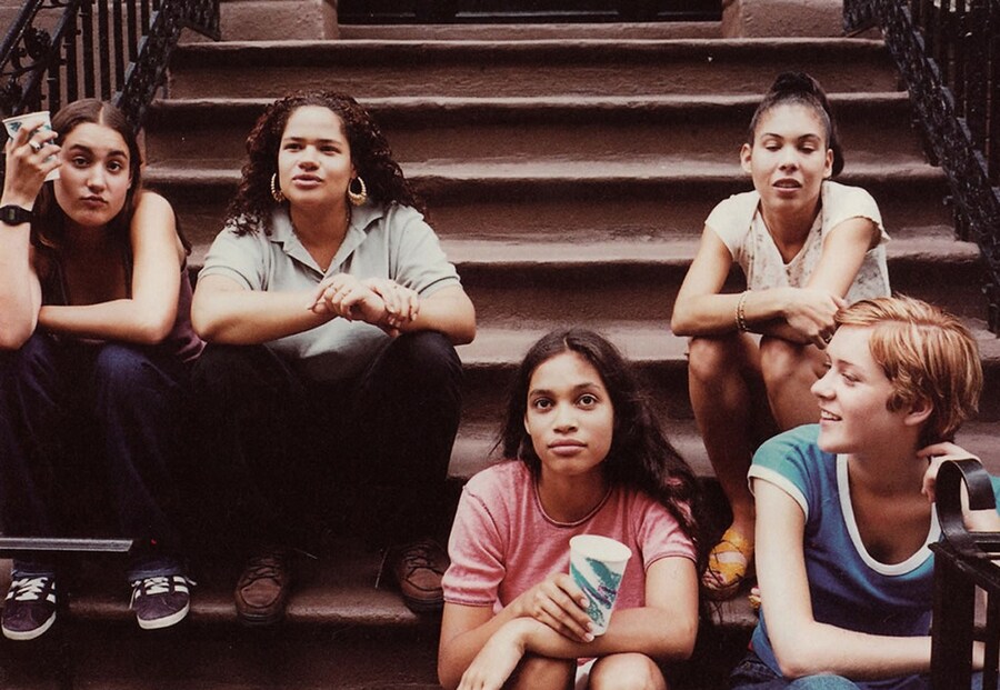 On the set of Kids 1995 &#169; Larry Clark