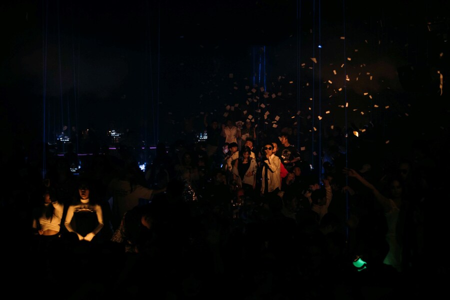 Barclay Bram Clubbing Alone