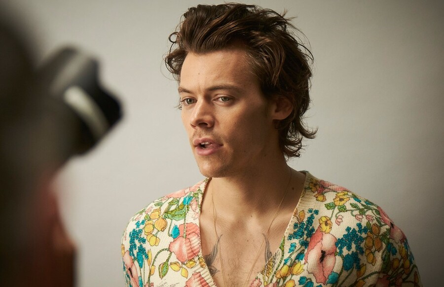 Harry Styles Gucci M&#233;moire d’une Odeur Behind the Scenes 