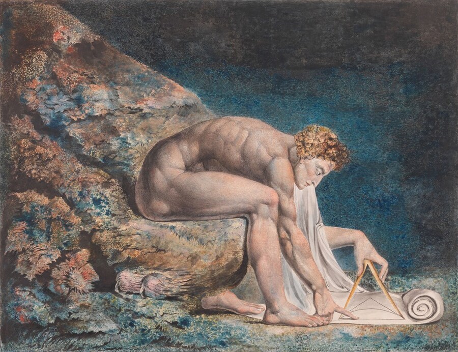 Tate Britain William Blake exhibition 2019 2020 Newton