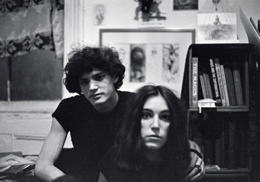 Patti Smith and Robert Mapplethorpe by Lloyd Ziff