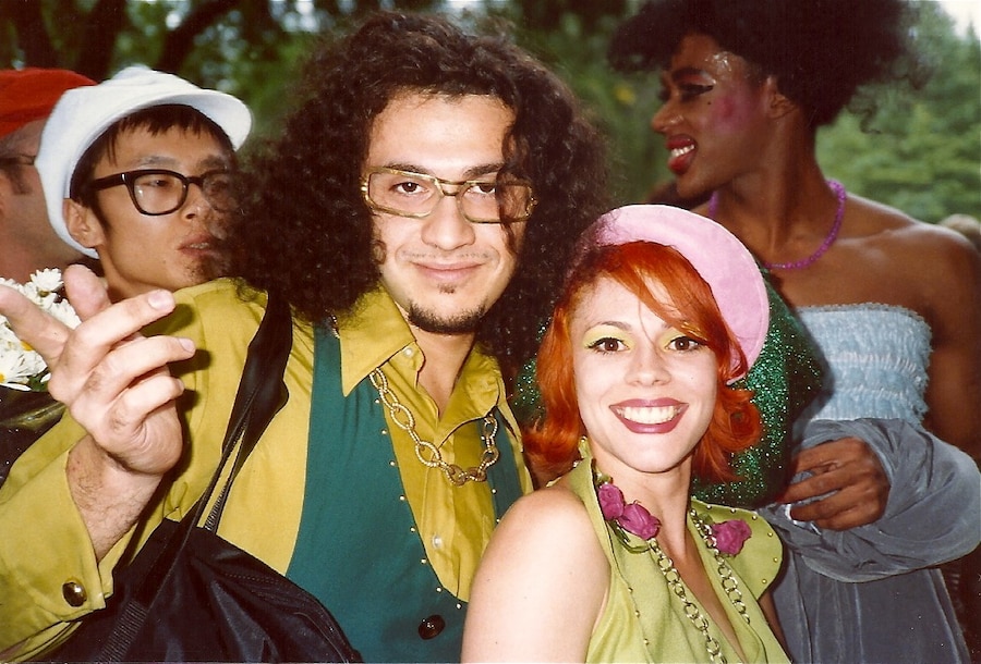 DJ Dmitry and Kier of Deee-Lite at Wigstock in Tom