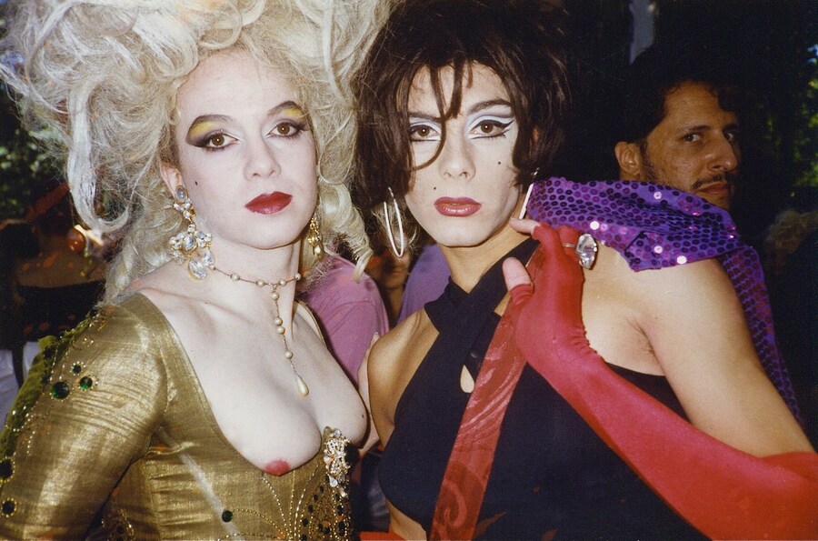 Joey and Miss Demeanor at Wigstock in Tompkins Squ
