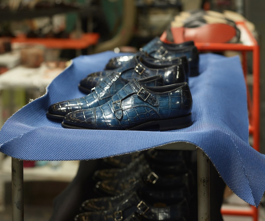 Santoni Factory Italian Shoes Mens 2019