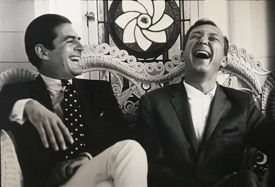 HOPPER_Jasper Johns and Irving Blum, 1964