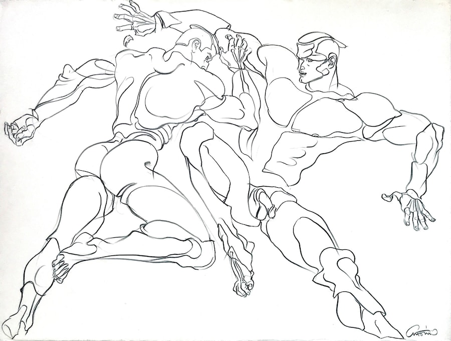 Body Study, models unknown, 1982