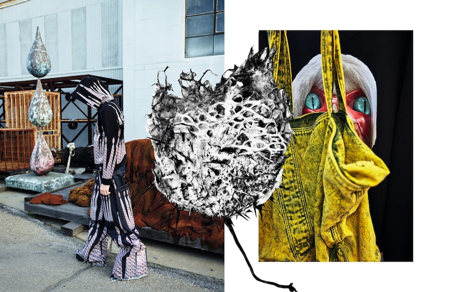 Mario Sorrenti Sterling Ruby Another Man Magazine studio