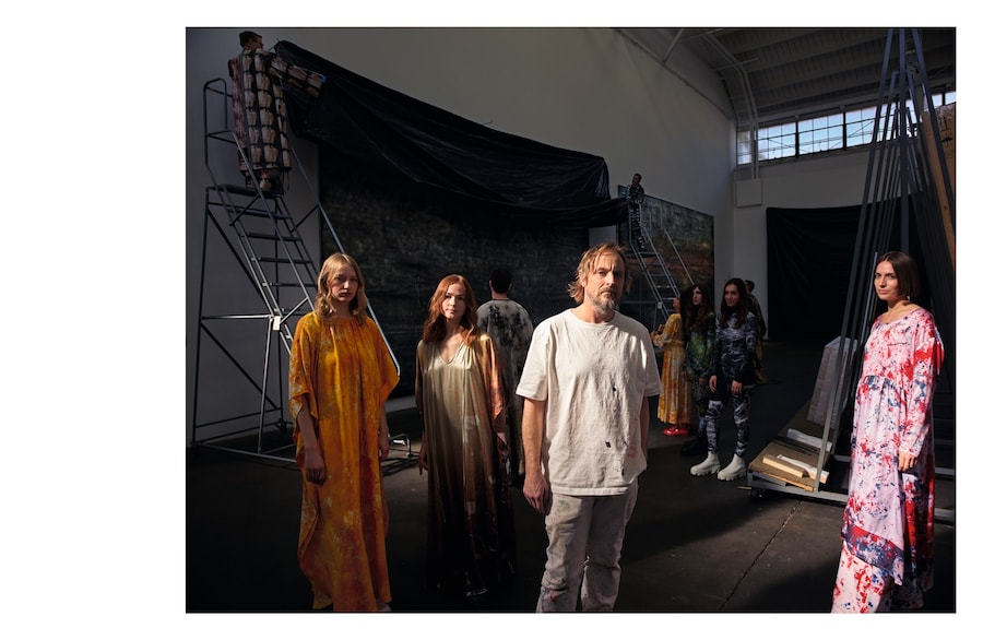 Mario Sorrenti Sterling Ruby Another Man Magazine studio