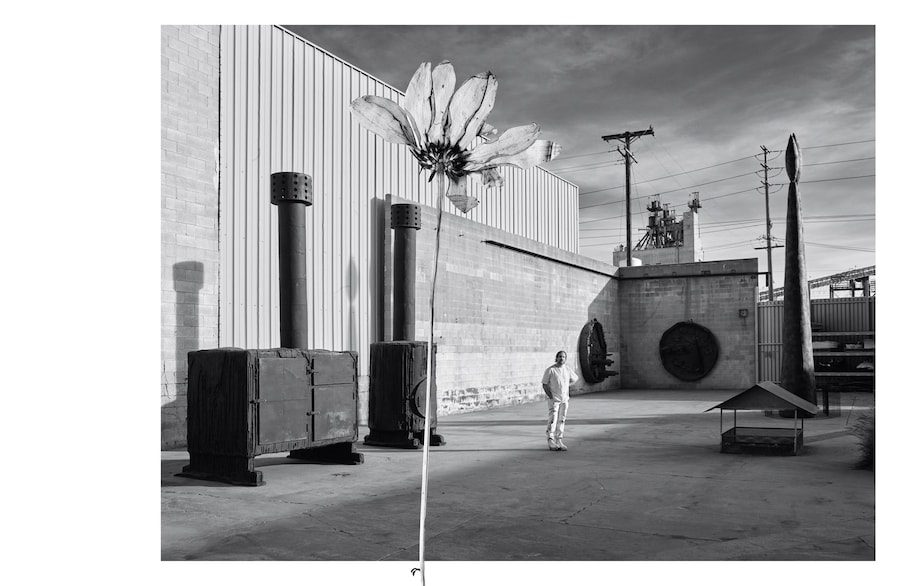 Mario Sorrenti Sterling Ruby Another Man Magazine studio