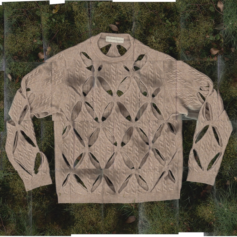 Stefan Cooke, Pale Peach Knit